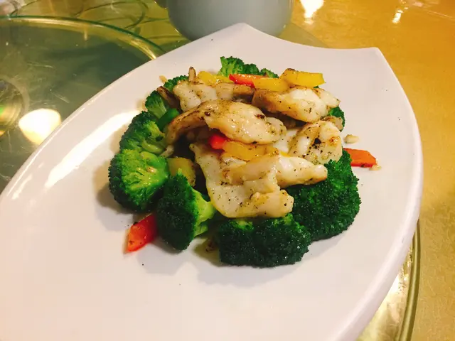 生猛海班兩吃(黑松露醬炒班球)