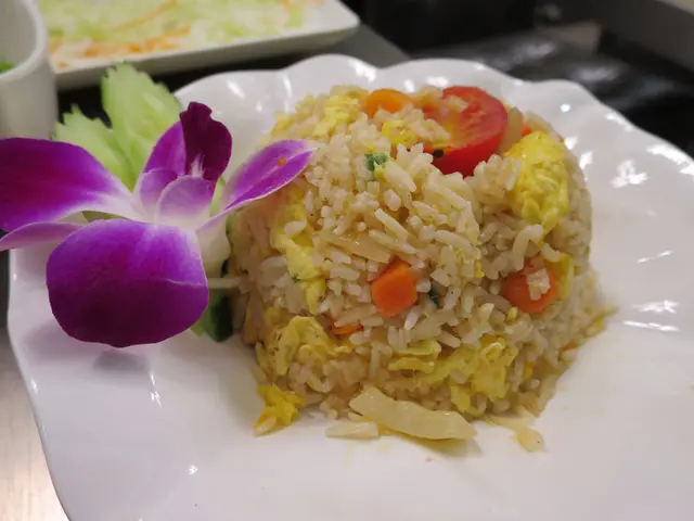 呢個飯要用去配主菜食先好味，單食就有點淡口