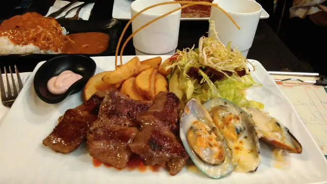 芝士青蠔牛肩扒