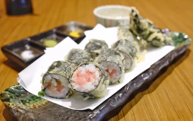 吞拿魚腩卷天扶良