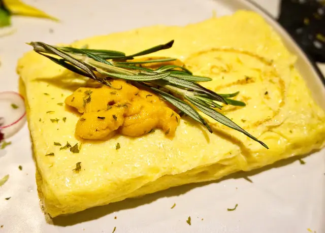 煙燻海膽玉子燒