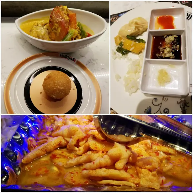 海南雞飯(右上)