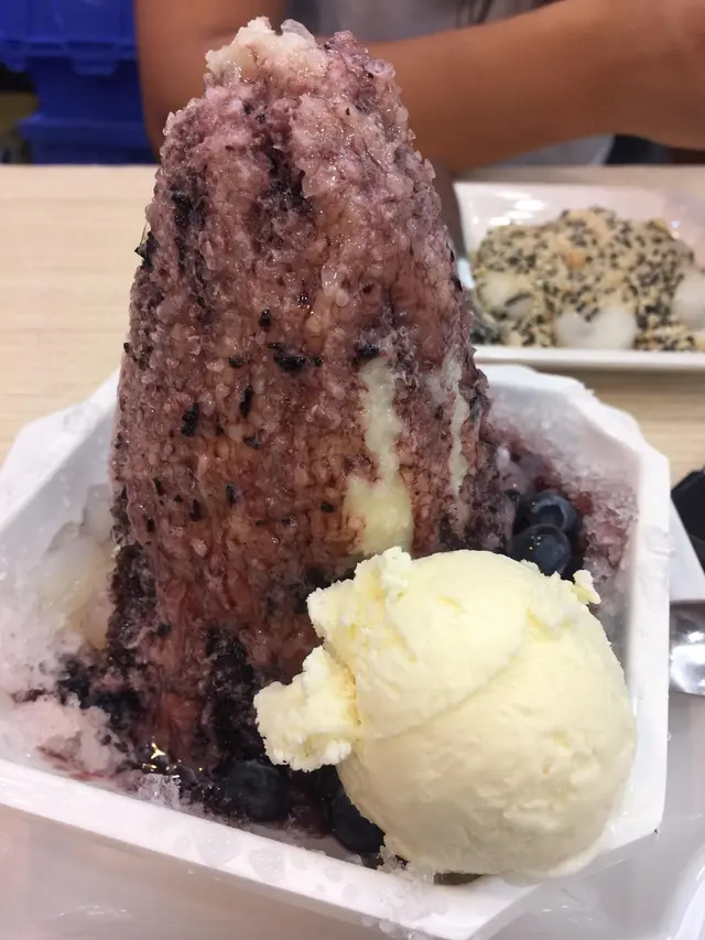 藍莓雪糕刨冰