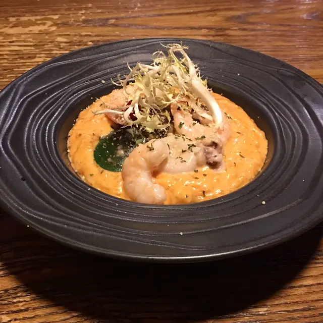 龍蝦忌廉汁煮海鮮意大利飯
