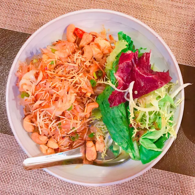 泰式鮮蝦金柚沙律