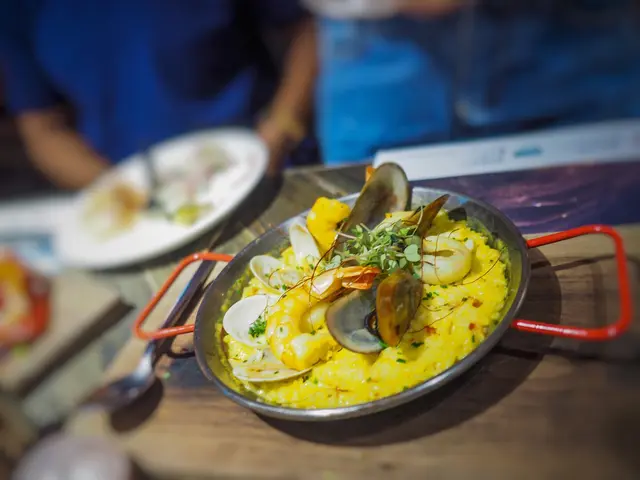 番紅花海鮮意大利飯