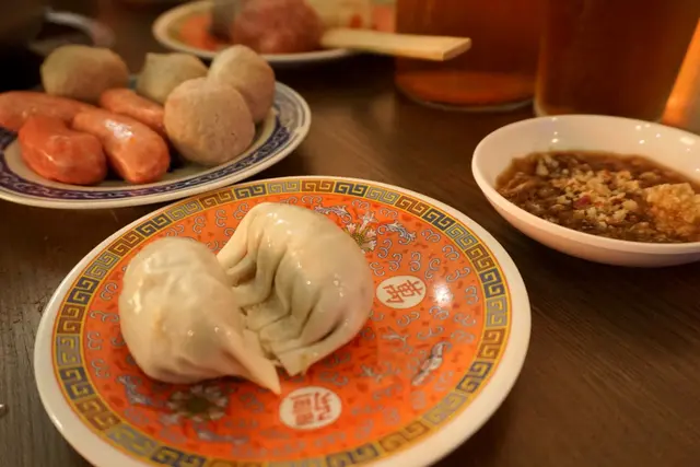 蟹肉蟹粉餃
