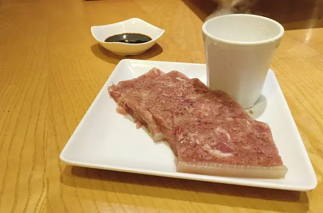 自家製千層水晶肉