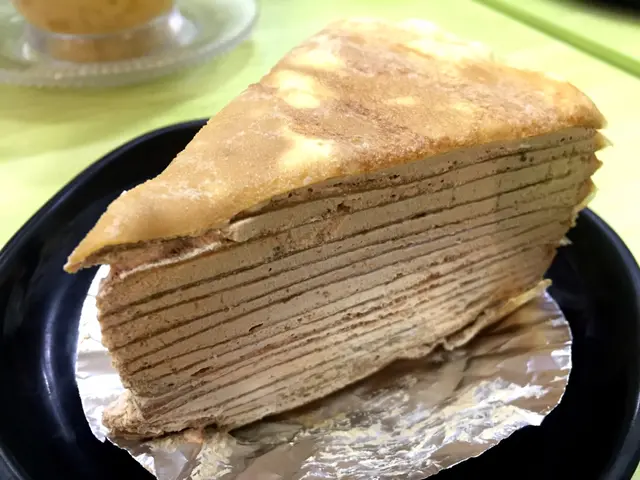 法國栗子千層班戟