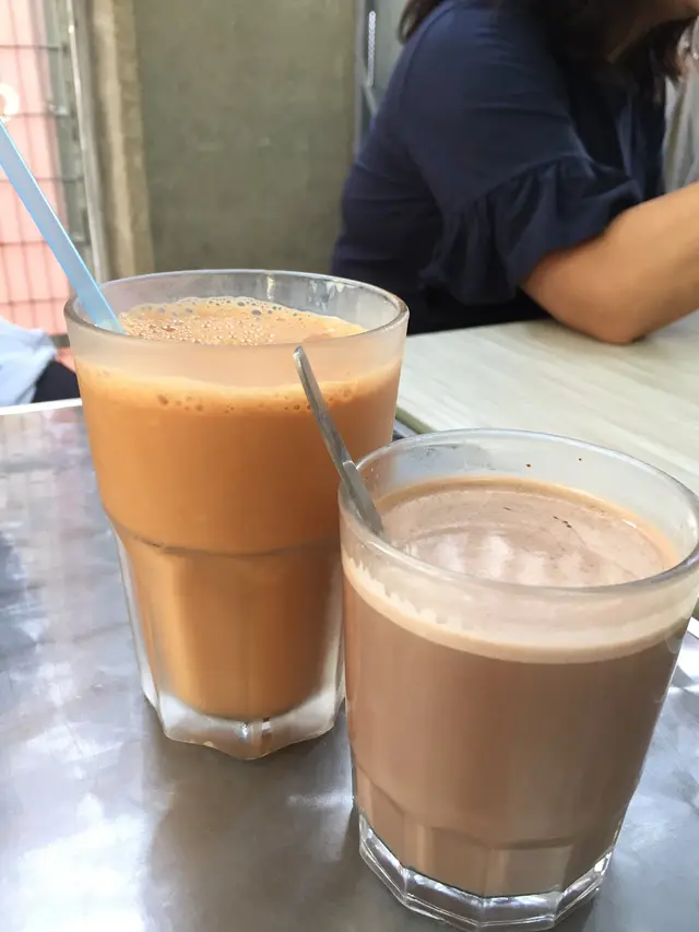 冰花奶茶&(熱)朱古力