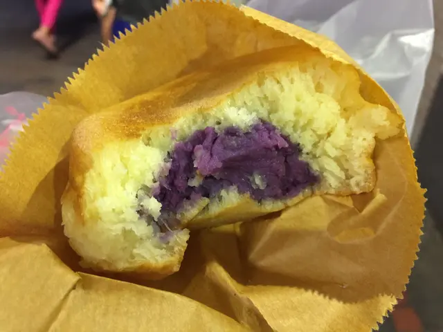 紫薯車輪餅