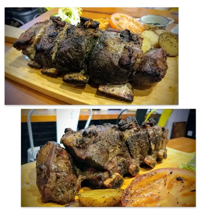 炭燒美國有骨牛肋骨