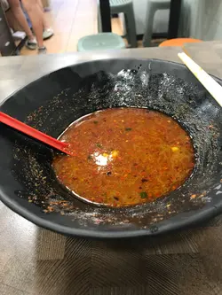 差不多飲晒啲湯