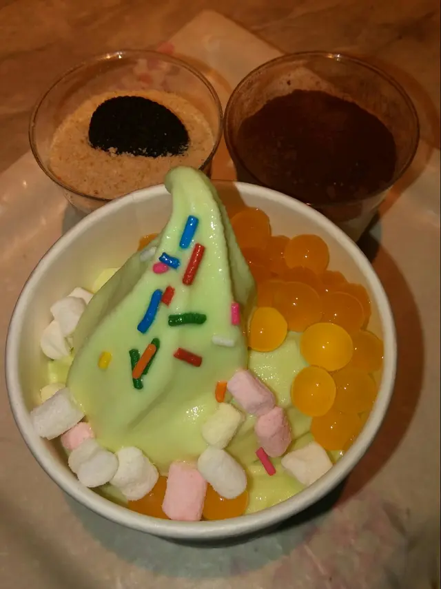 蜜瓜軟雪糕
