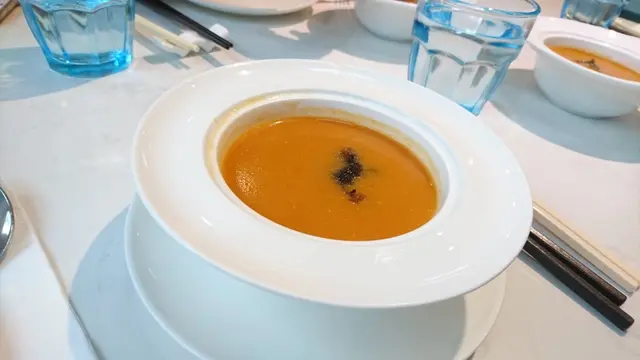 番茄甘筍竹燕忌廉濃湯