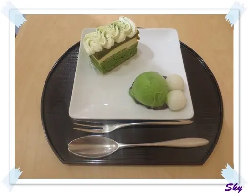 法式聖馬克抹茶蛋糕