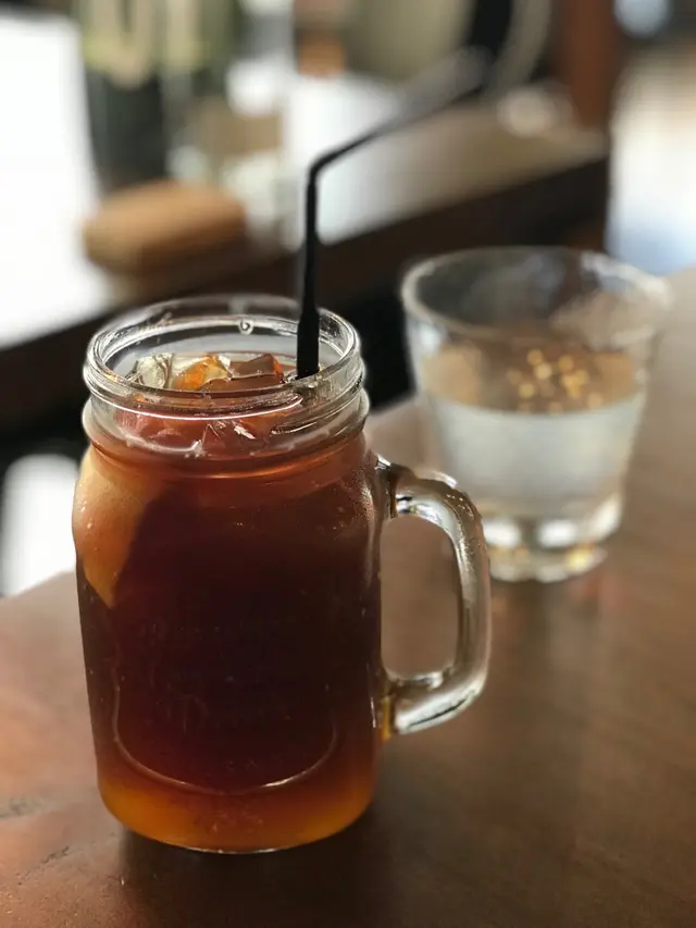 西柚熱情果冰茶