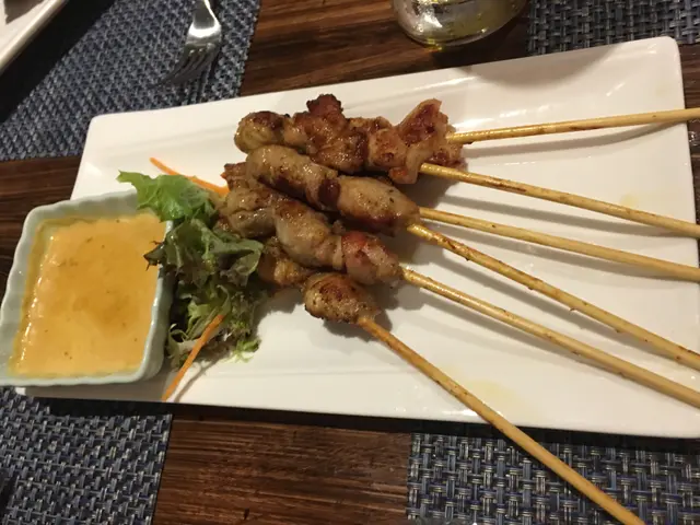 雞串沙嗲 (半打)