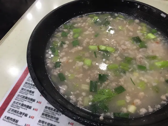 方魚肉碎粥 (細碗)