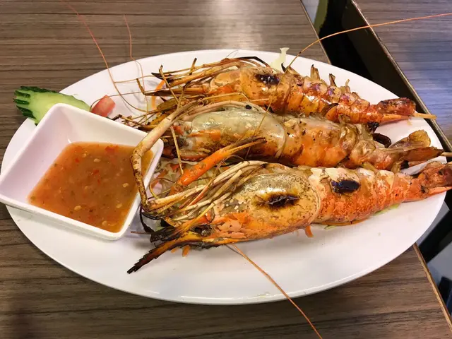 泰式燒大頭蝦三隻