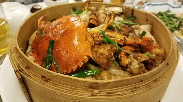 海鮮大全蒸爐米飯