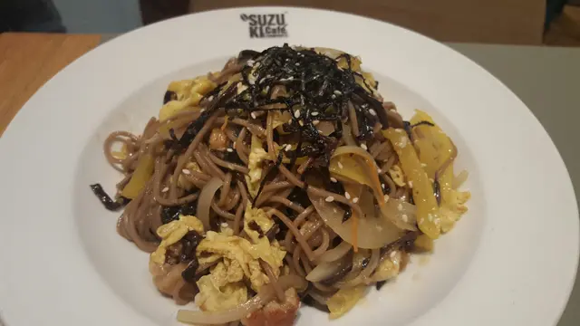 和風鰻魚玉子炒蕎麥麵