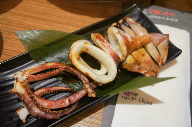 汁燒日本魷魚筒