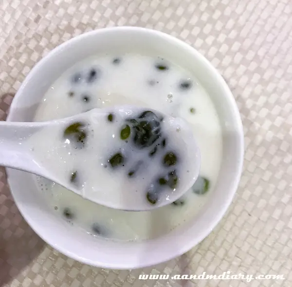 貢品葛仙米杏仁茶