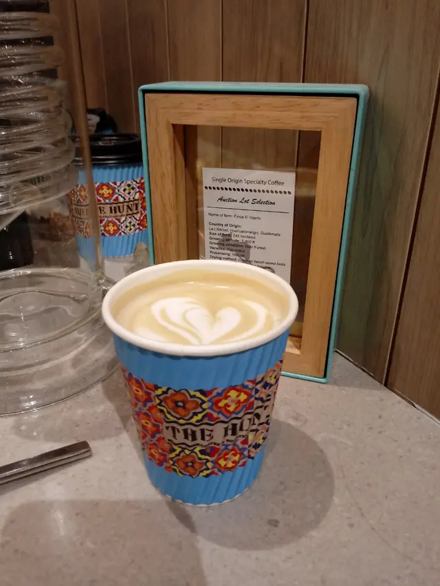 溫度適中甜味滿滿的奶啡