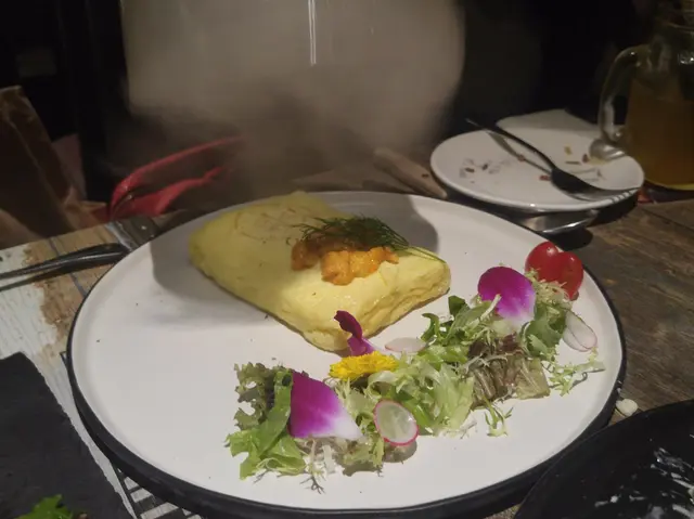 煙燻海膽玉子燒