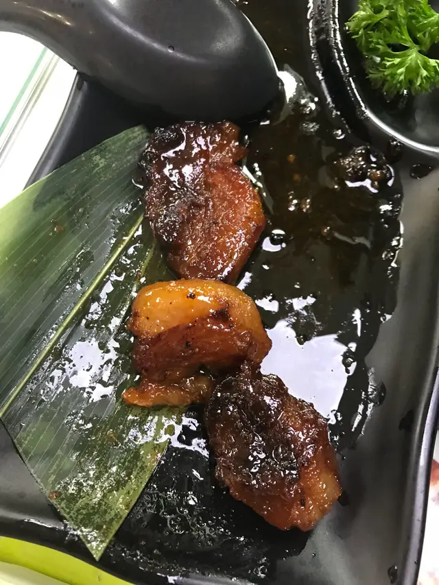 燒得幾香,半肥瘦叉燒唔錯