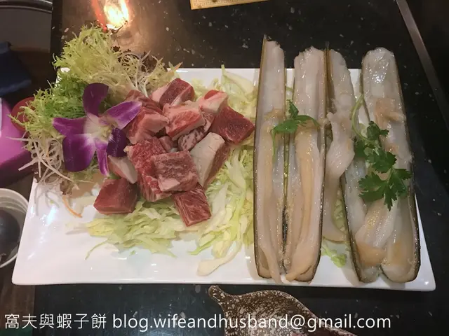 晚市雙子星 - 牛肉粒 + 蟶子皇