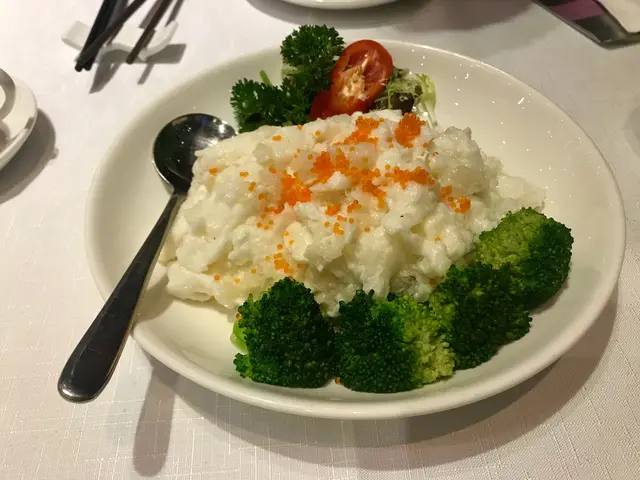 蟹肉蛋白炒魚肚