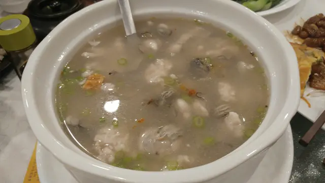 超咸蠔仔粥