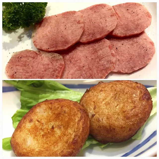 牛舌/煎魚餅