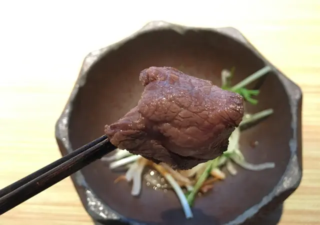 選用飛驒牛肉, 既有咬口, 牛味亦很香濃
