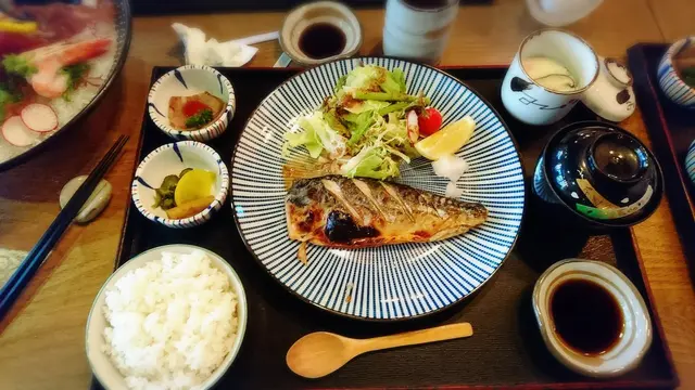燒鯖魚定食