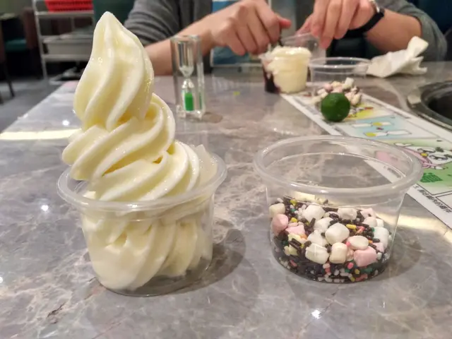 第二杯既牛奶雪糕(加料前)