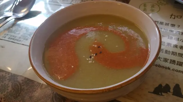 椰菜花忌廉湯
