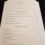 Dessert  Menu