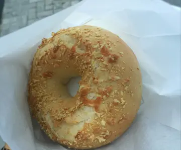 Cheese bagel