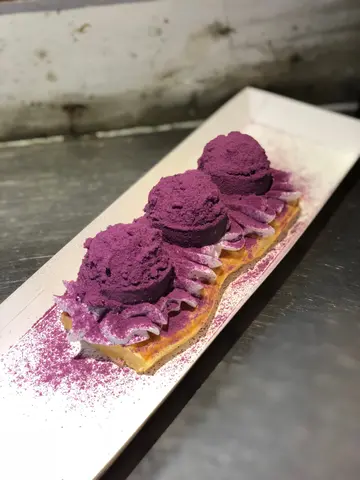 半份紫薯窝夫