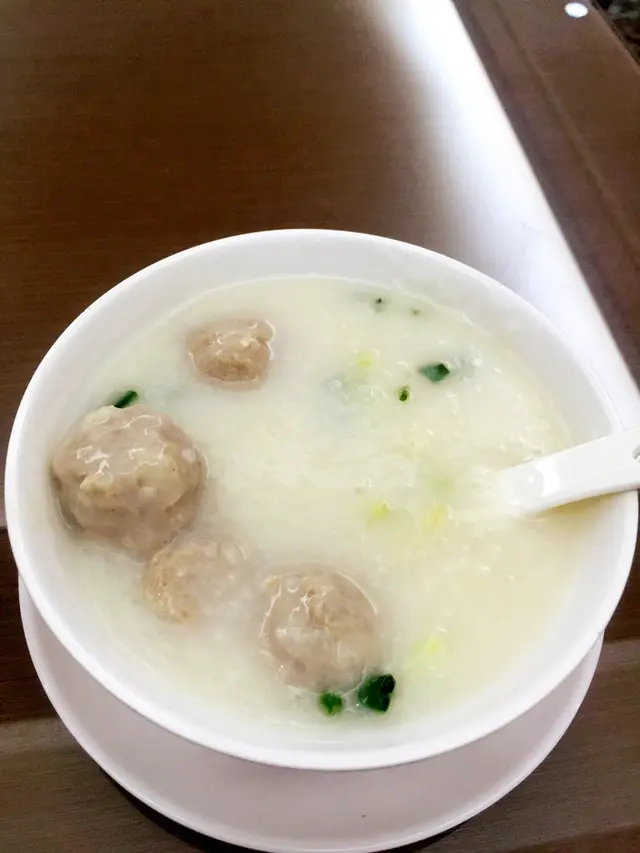 肉丸粥