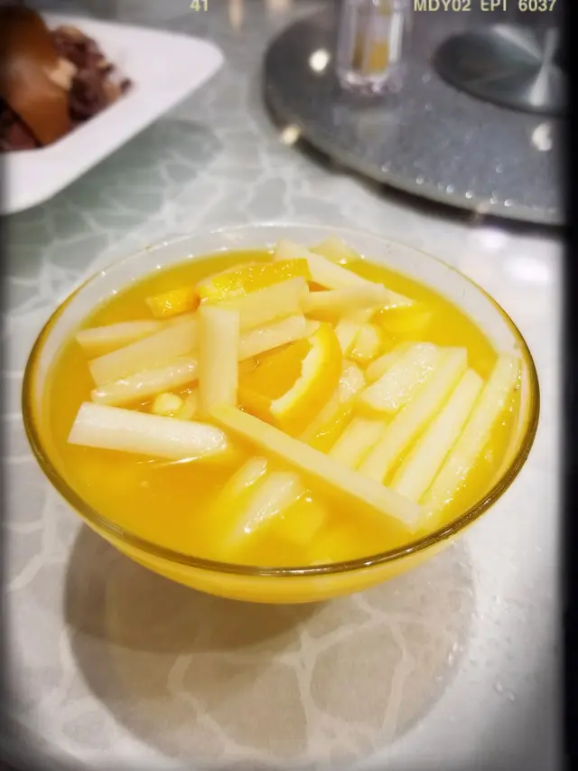 香橙鮮准山（$45）