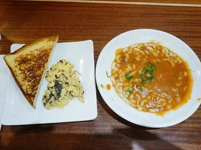 龍蝦湯鮑魚絲通粉餐