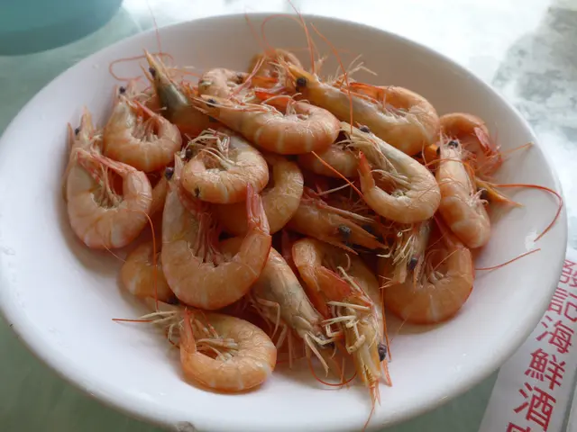 白灼海蝦