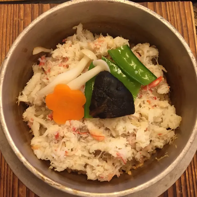 蟹釜飯
