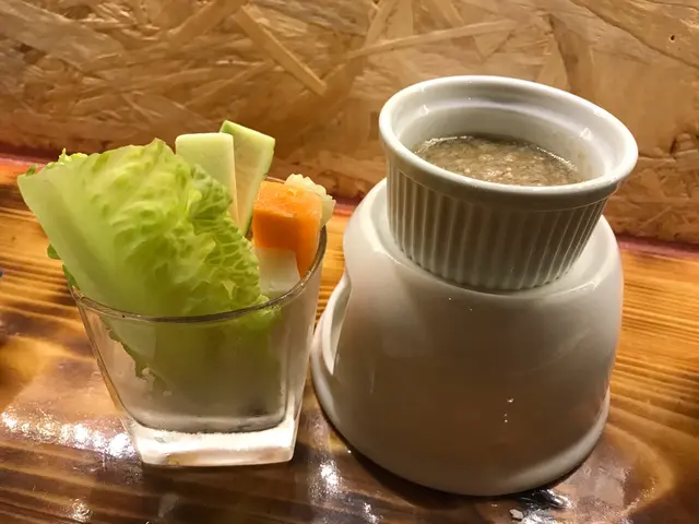 野菜條沙律伴鯷魚醬