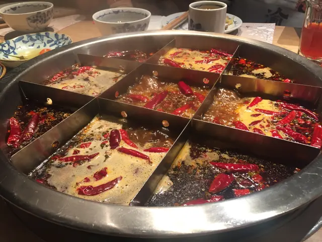 九宮格麻辣大紅鍋