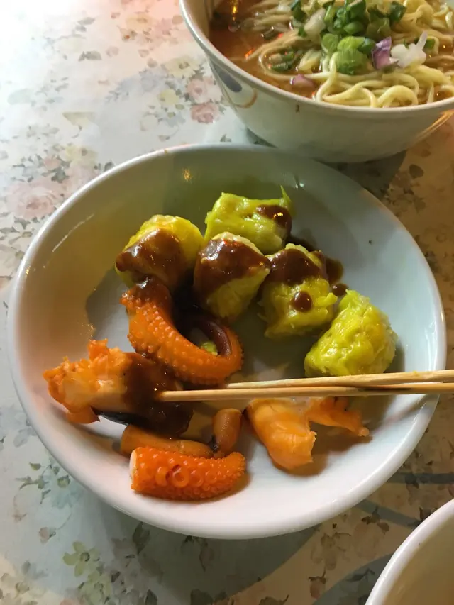 墨魚非常爽脆，無渣，燒賣一般